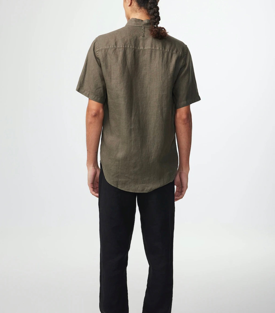 No Nationality Arne Short Sleeve Linen Shirt