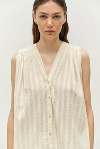 Devotion Twins Ecru Iris Blouse