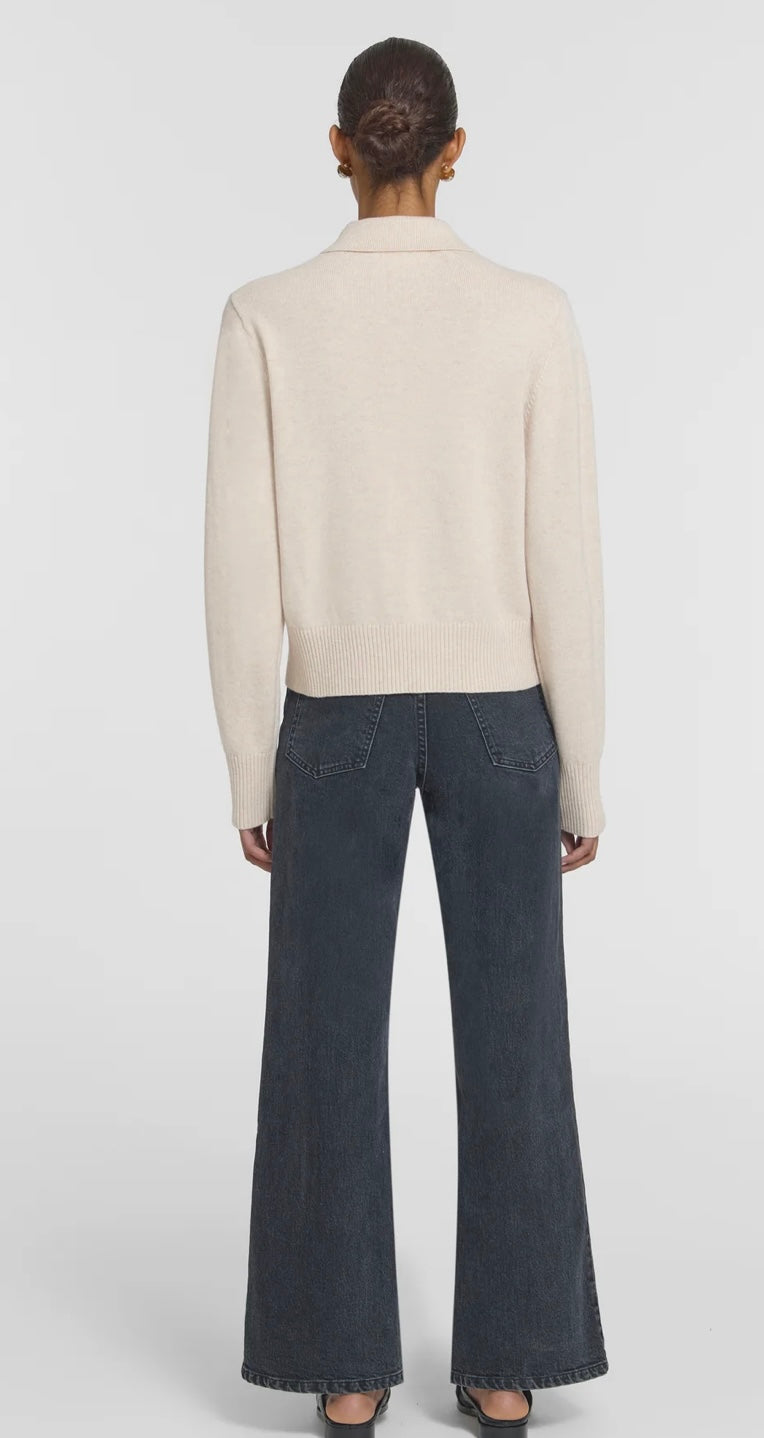 Viktoria & Woods Duplicity Knit in Oat Marle