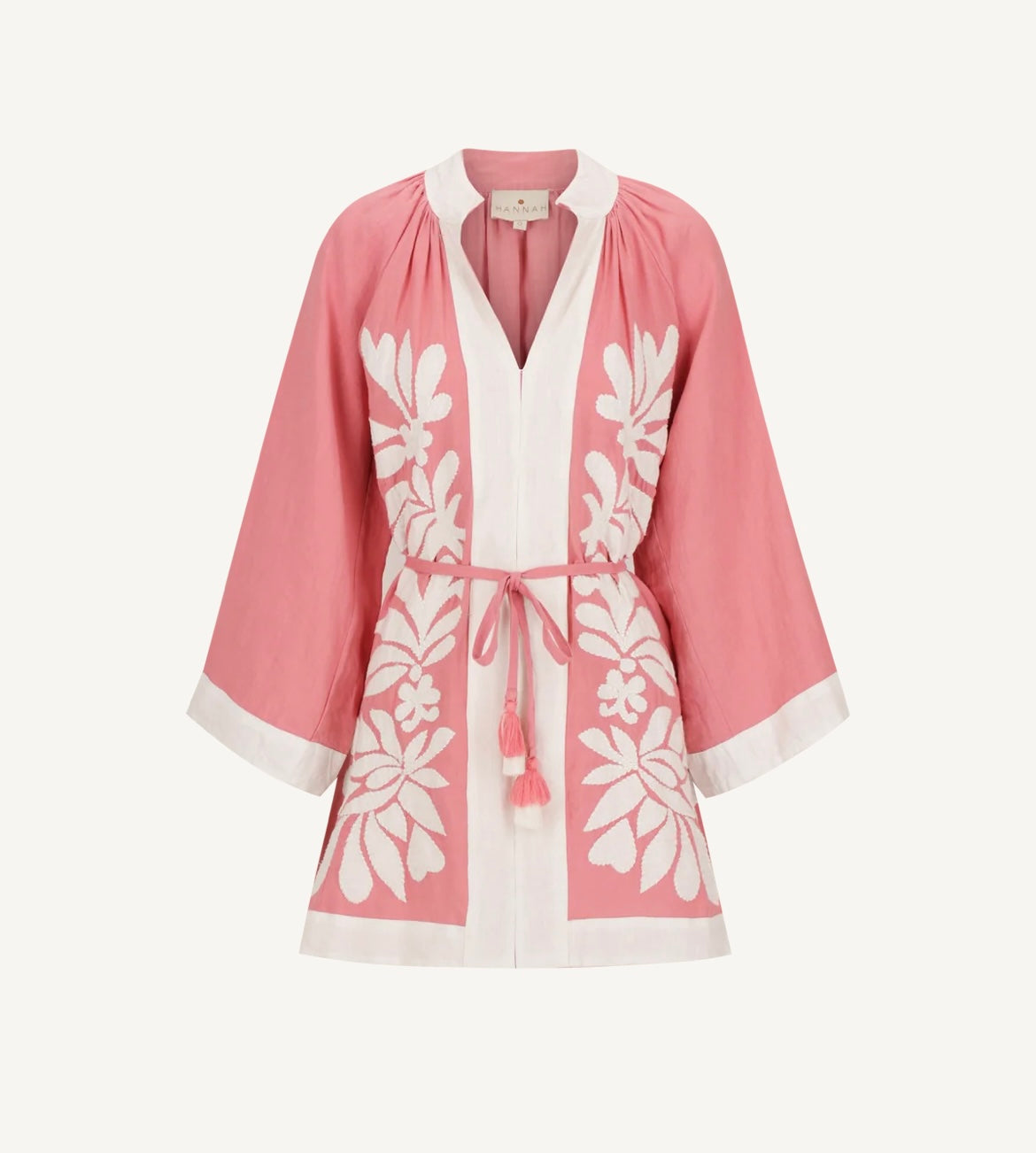 Hannah Lumi Dress Flora Pink