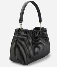 Load image into Gallery viewer, Deadly Ponies Mr Cinch Mini Pleated in Black