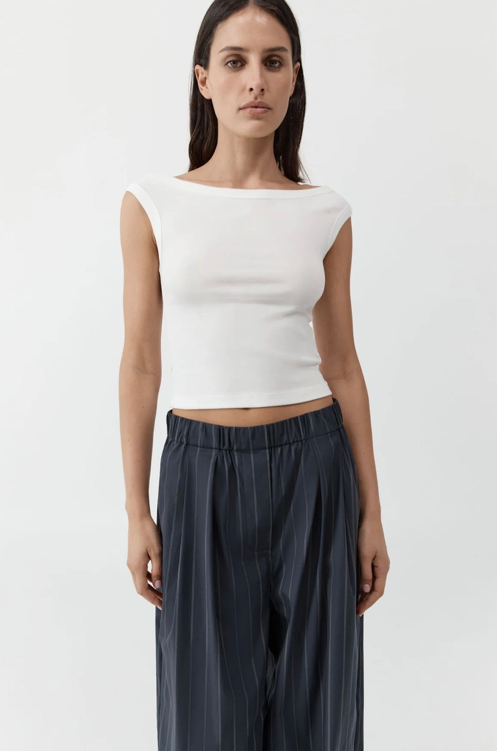 St Agni Organic Off Shoulder Top