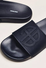 Load image into Gallery viewer, Anine Bing Isla Slides Marine Blue