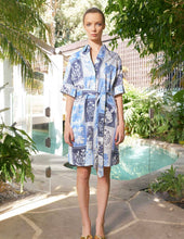 Load image into Gallery viewer, The Dreamer Label Kiara Botanical Dress Denim