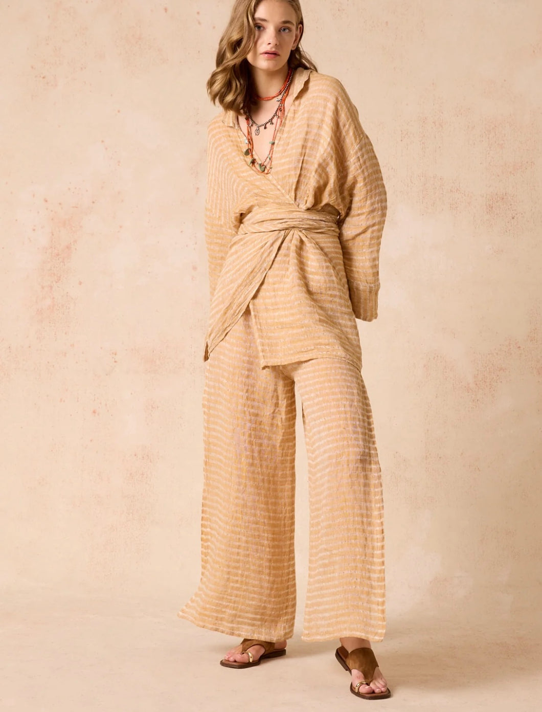 Estilo Emporio Villa  Pant Pappagallo Oro