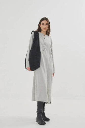 Rabens Saloner - Cotton Double Long Kaftan Dress