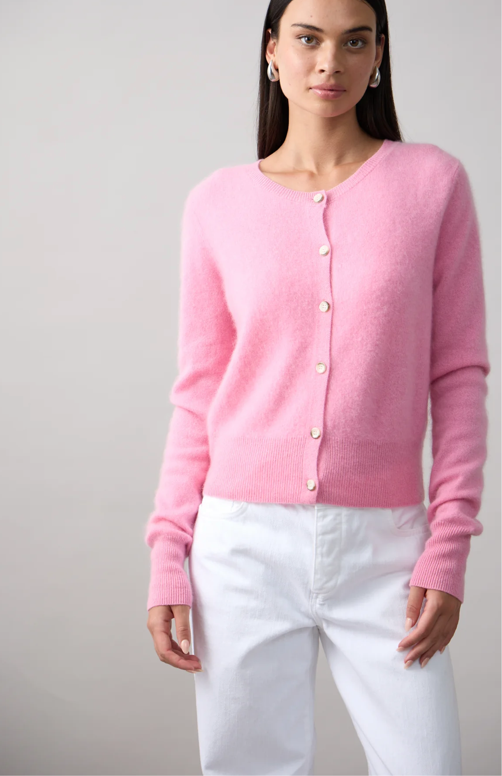 Mia Fratino Sienna Cardi Strawberry Ice