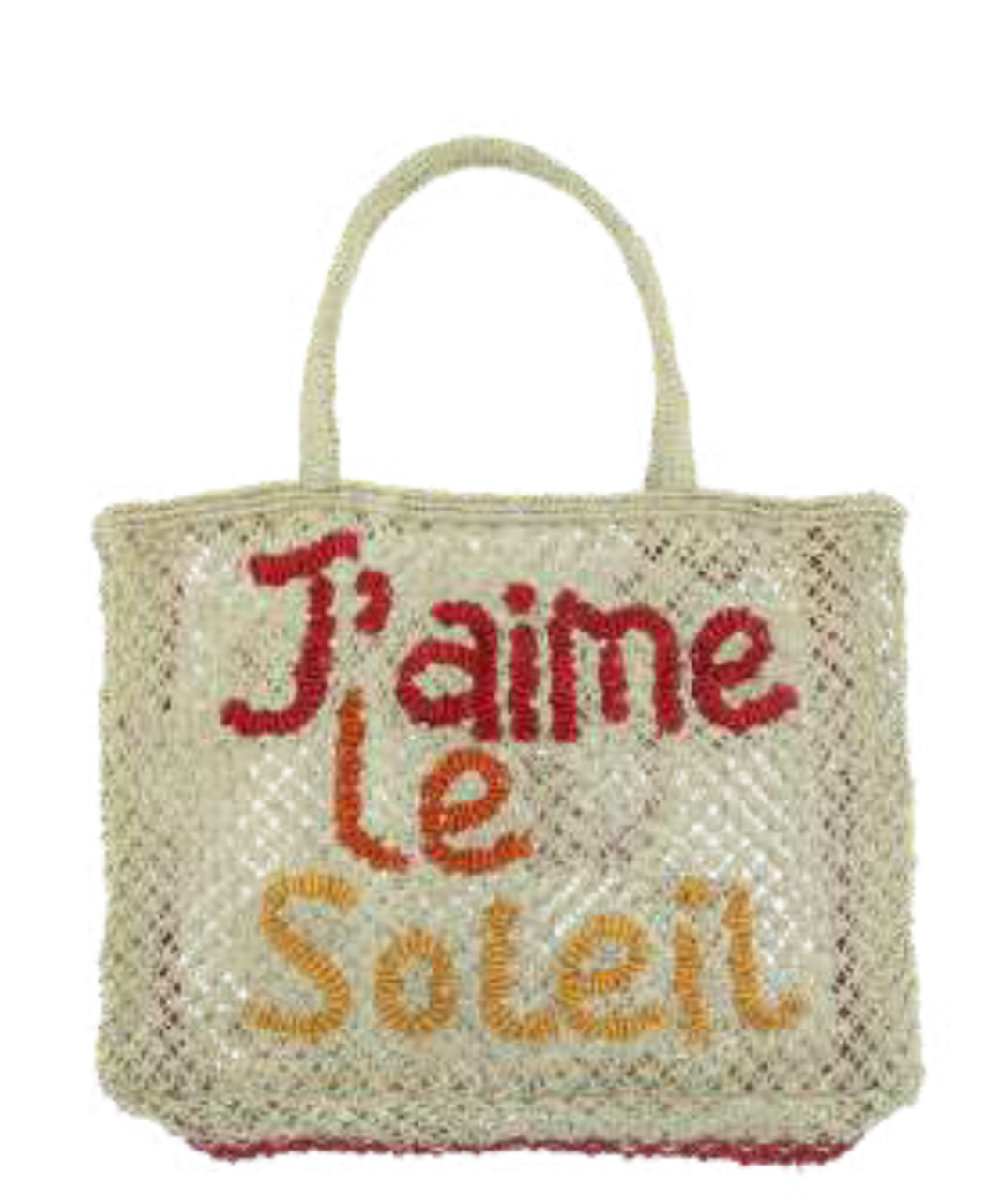 The Jacksons Small Word Bag Jaime le Soleil Natural