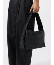 Load image into Gallery viewer, St Agni Lattice Everyday Satchel Black
