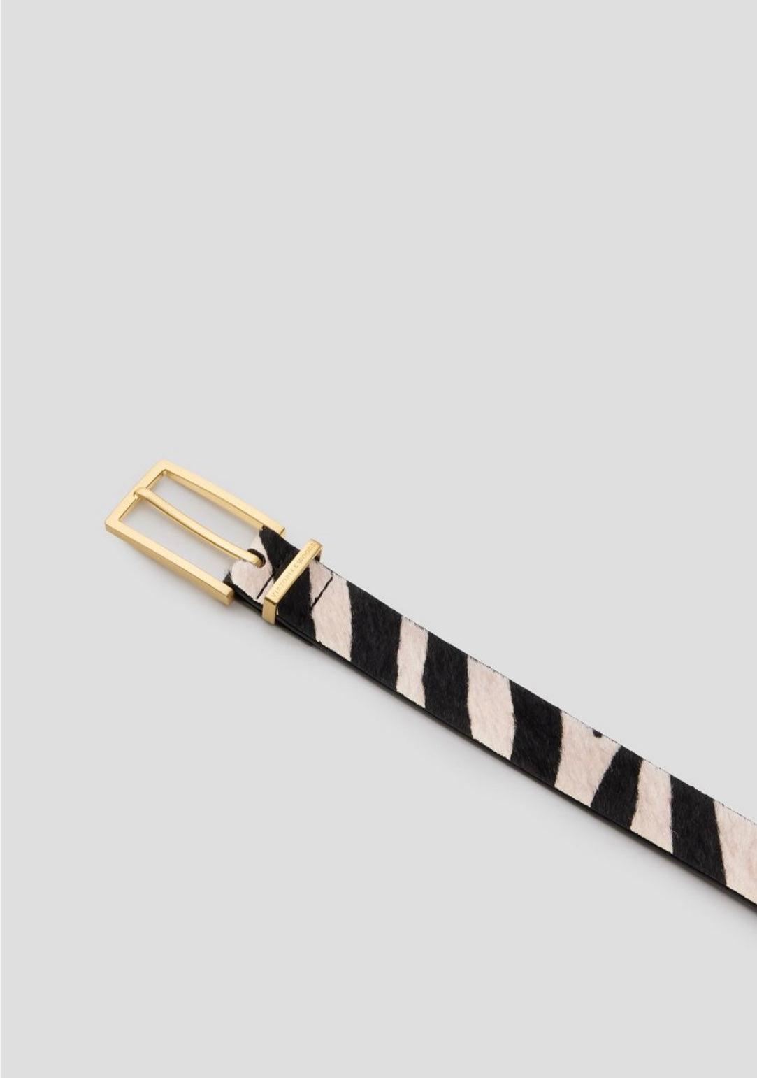 Vik and Woods Zebra Tommy Belt