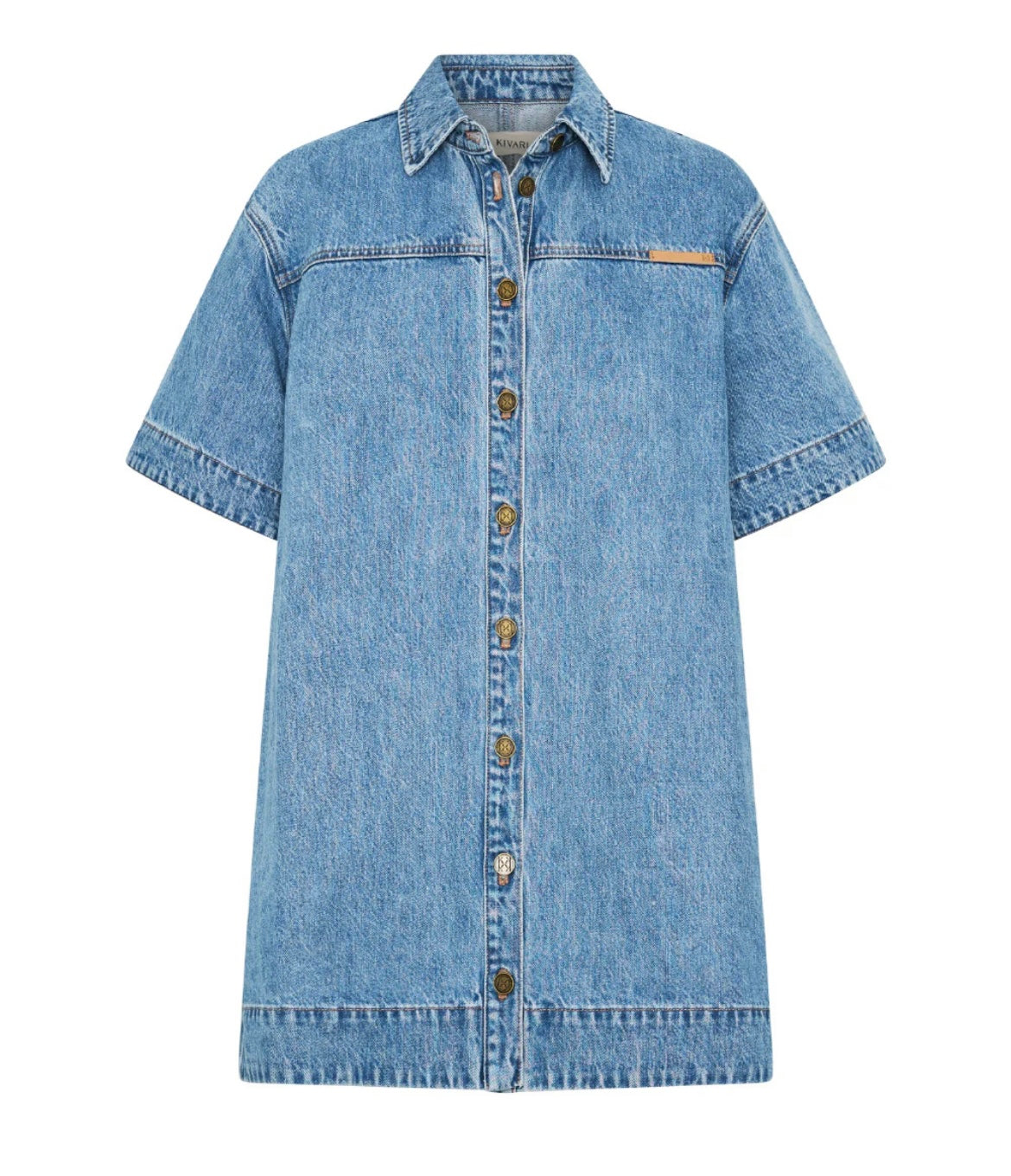 Kivari Marla Denim Mini Dress