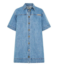 Load image into Gallery viewer, Kivari Marla Denim Mini Dress