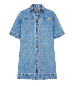 Kivari Marla Denim Mini Dress