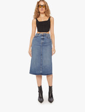 Load image into Gallery viewer, Mother Swooner Straight A Midi Skirt