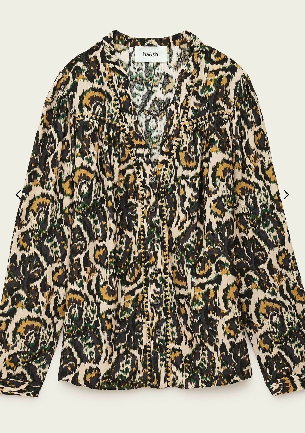 BA&SH Onada Ecru Blouse