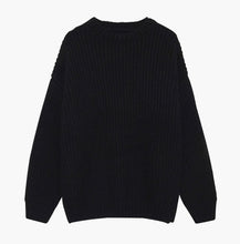Load image into Gallery viewer, Anine Bing Sydney Crew Neck Sweater in Black