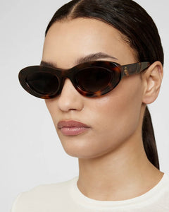 Anine Bing Roma sunglasses Tortoise