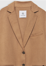 Load image into Gallery viewer, Anine Bing Quinn Blazer Camel - wool cashmere