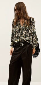 BA&SH Onada Ecru Blouse