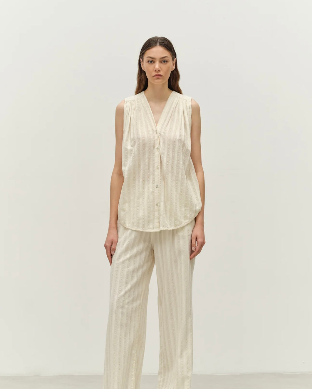 Devotion Twins Ecru Iris Blouse