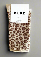 Load image into Gallery viewer, Klue Glitter Lurex socks in Leopard Beige