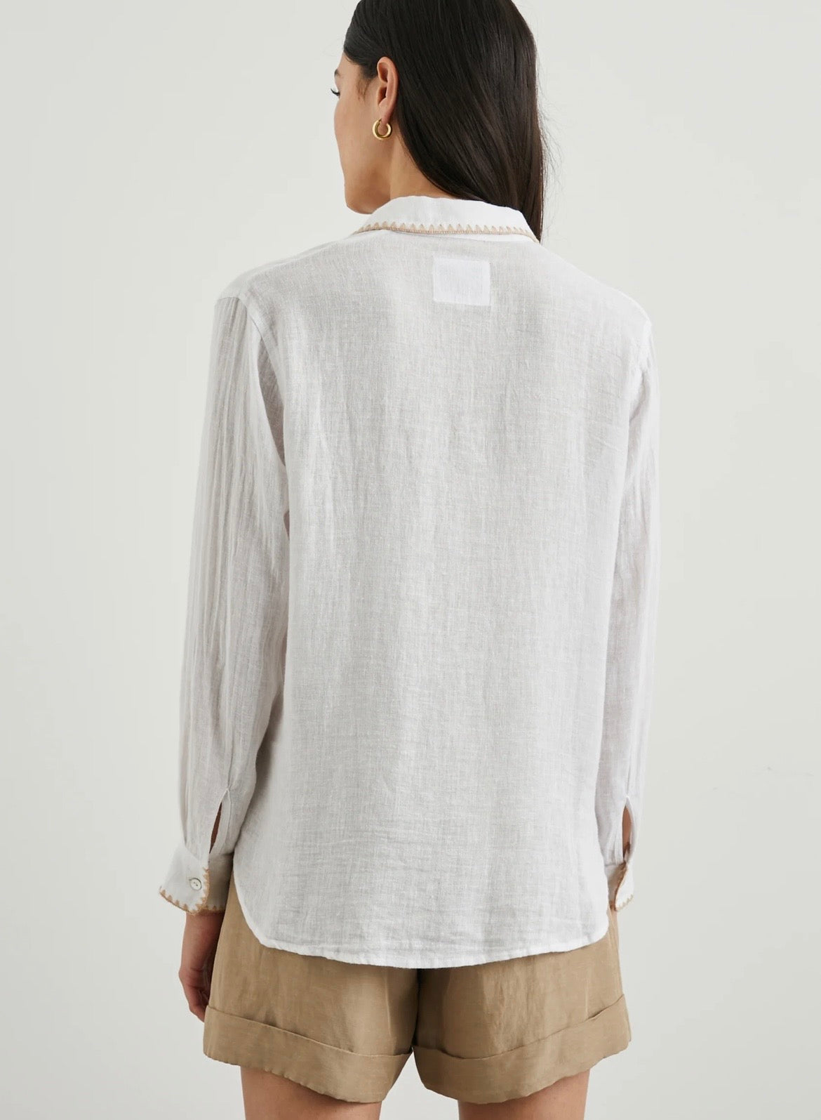 Rails Saya White Shirt