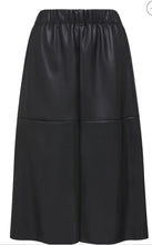 Load image into Gallery viewer, Cable Arlo Vegan Leather skirt Black