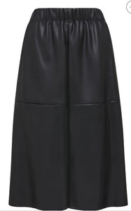 Cable Arlo Vegan Leather skirt Black