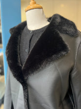 Load image into Gallery viewer, Dea The Label - Reversible Faux Sheared Jacket Black