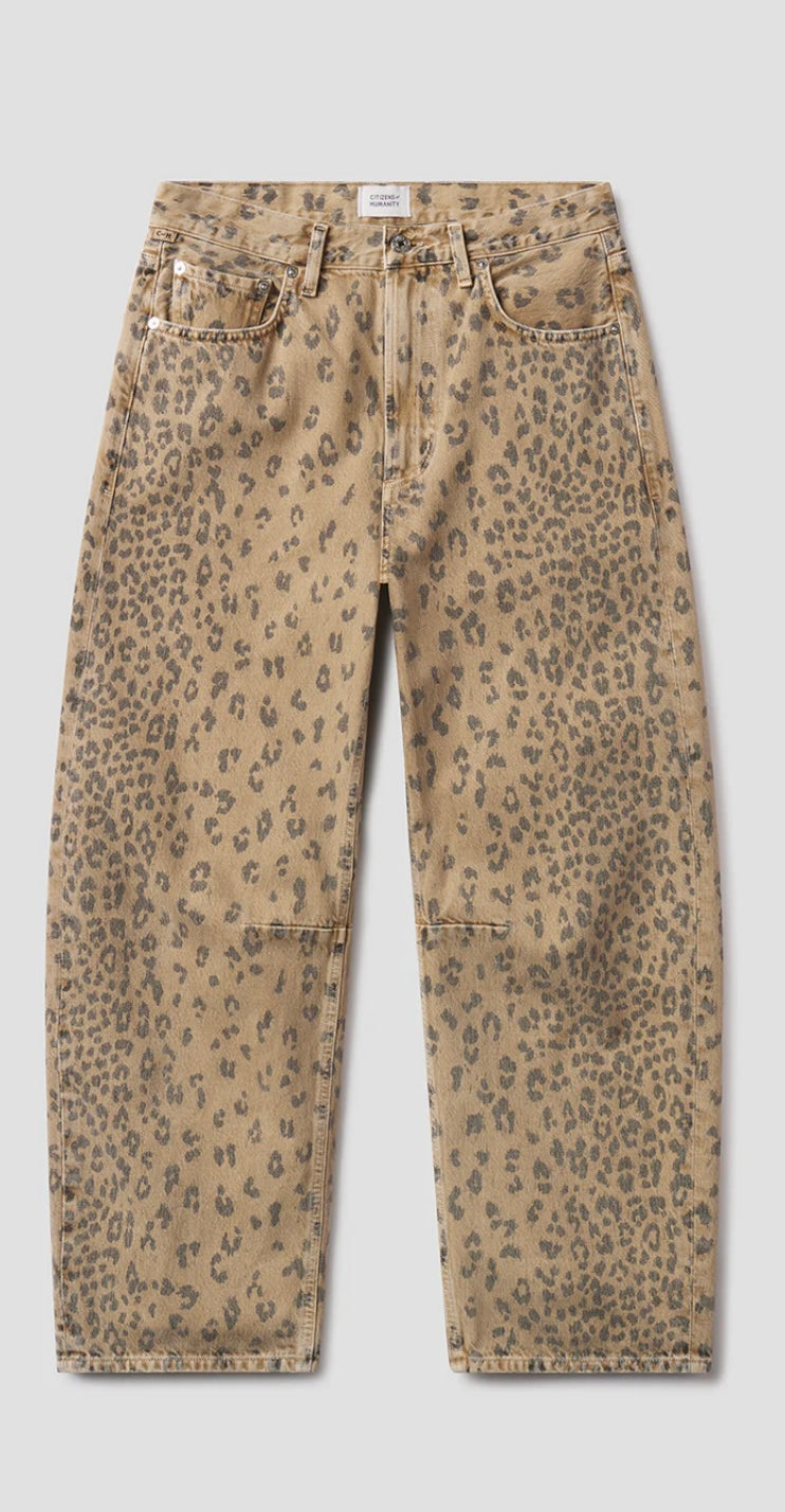 Citizens of Humanity Miro Relaxed Jean - Natural Cheetah