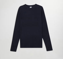 Load image into Gallery viewer, NN07 Clive Waffle Knit Tee Navy