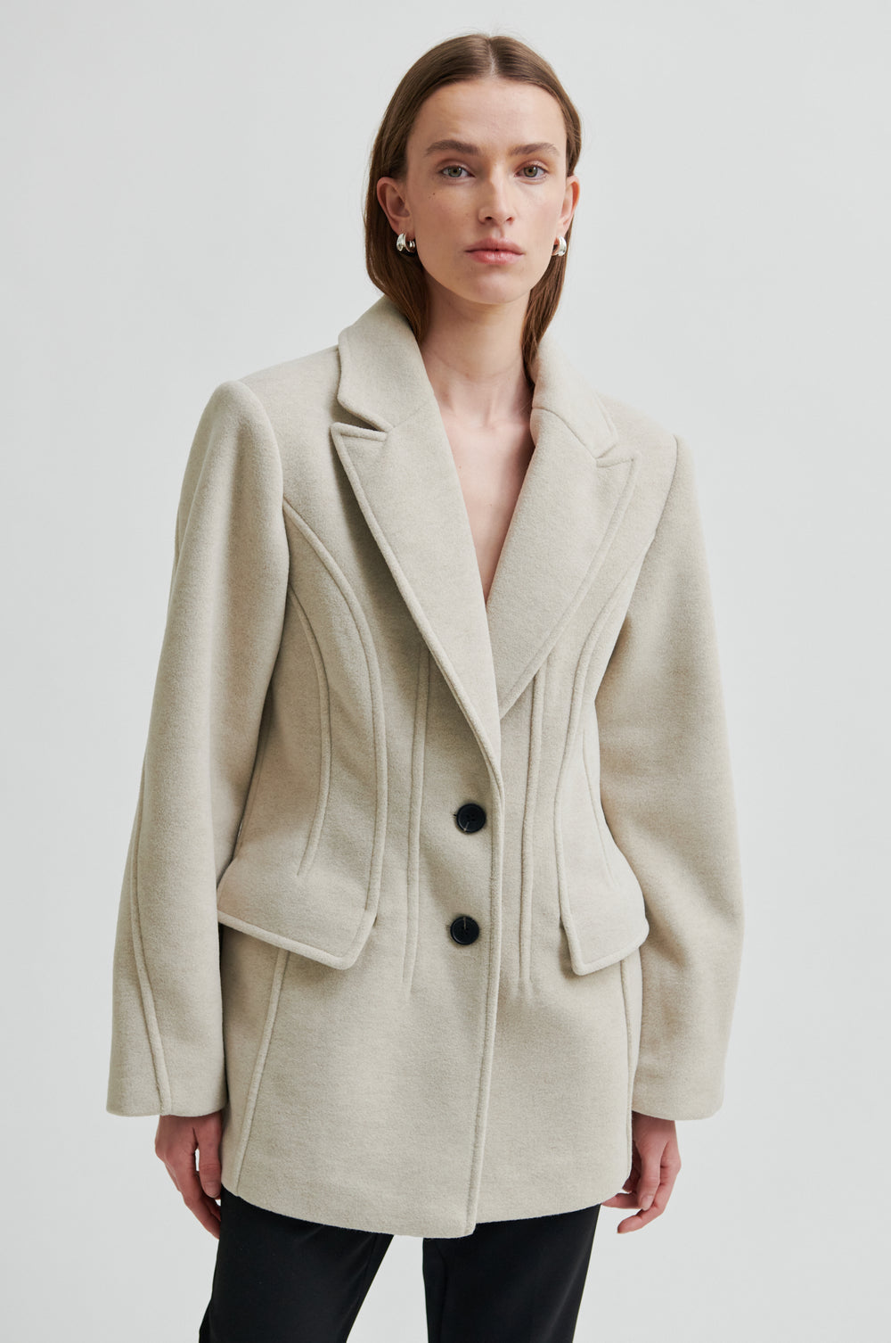 Second Female Mood Blazer - Beige