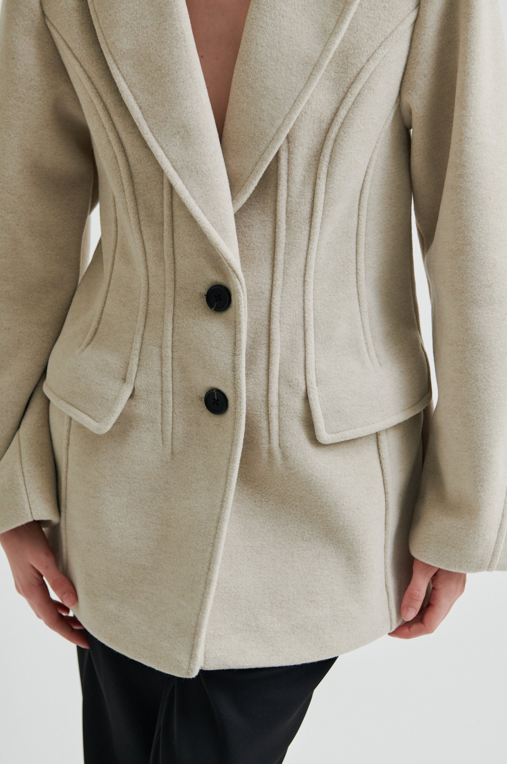 Second Female Mood Blazer - Beige