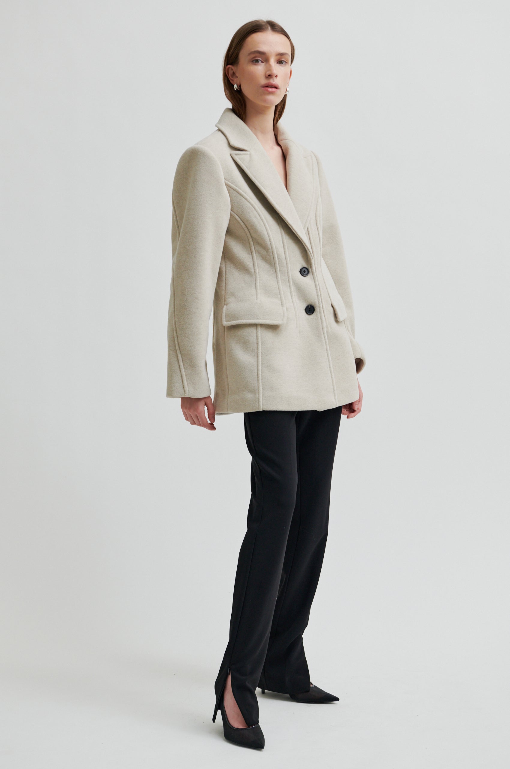Second Female Mood Blazer - Beige