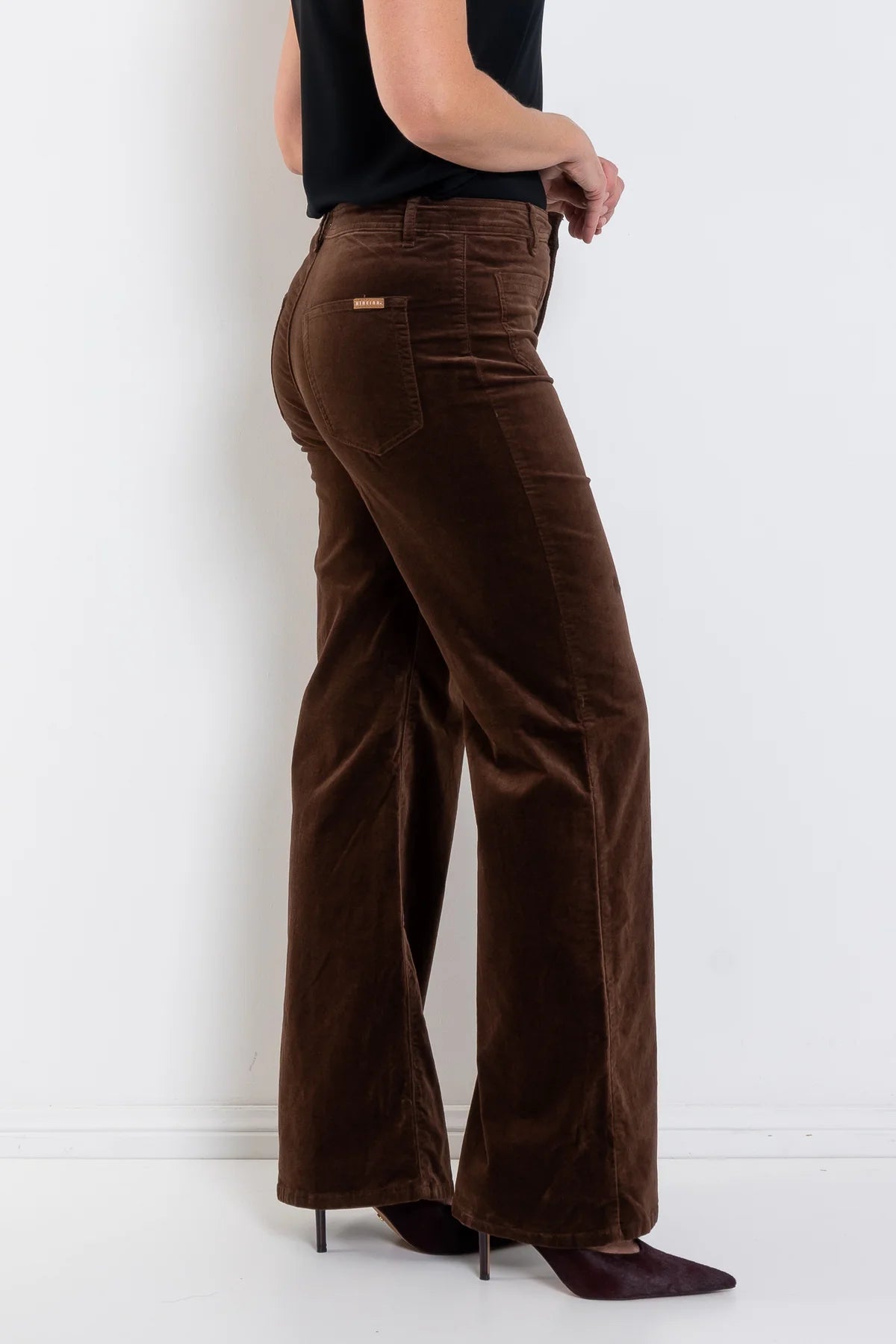Kireina Harper Velvet Jean Chocolate