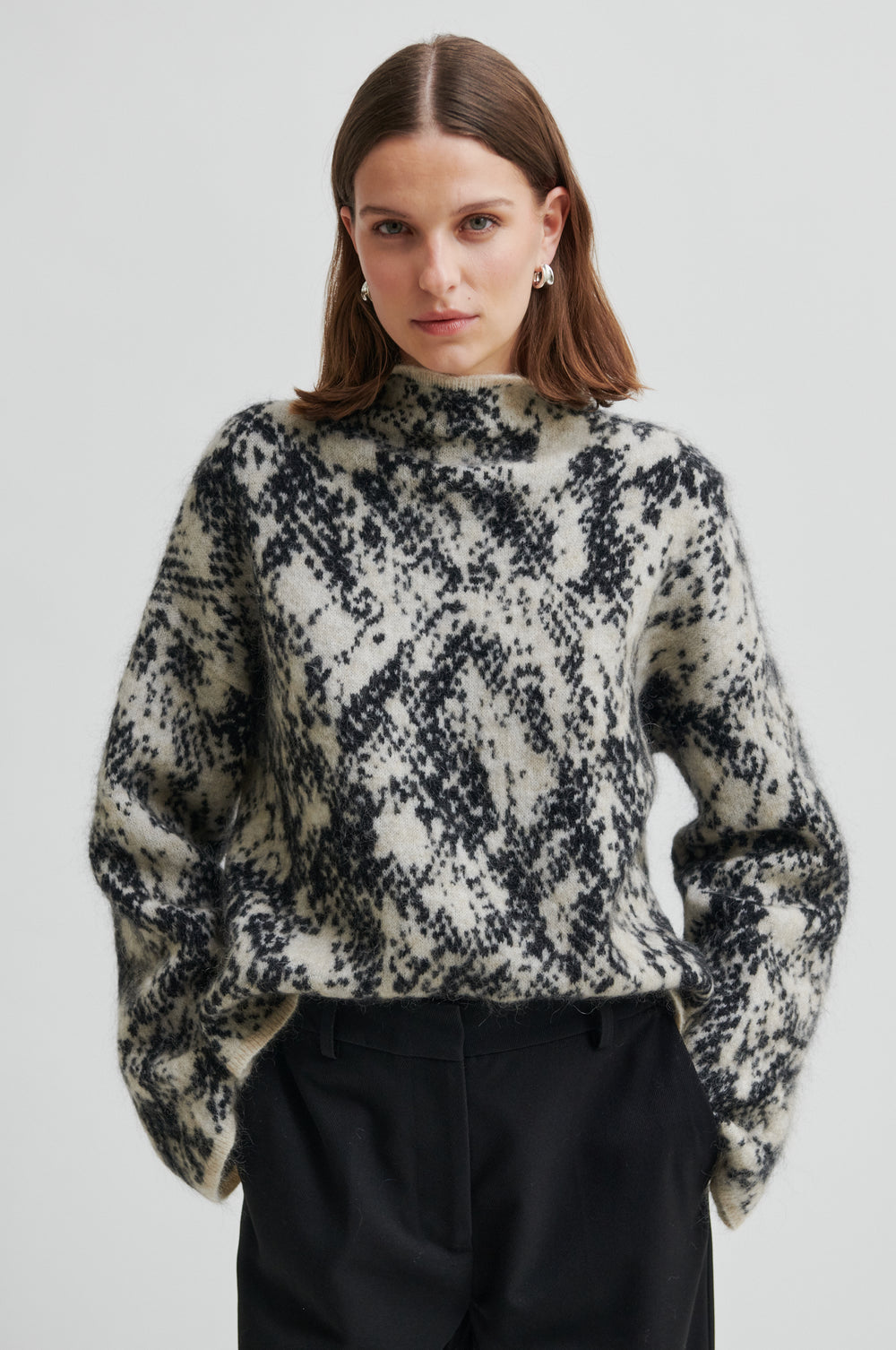 Second Female Sway Printed Knit - Brazilian Sand