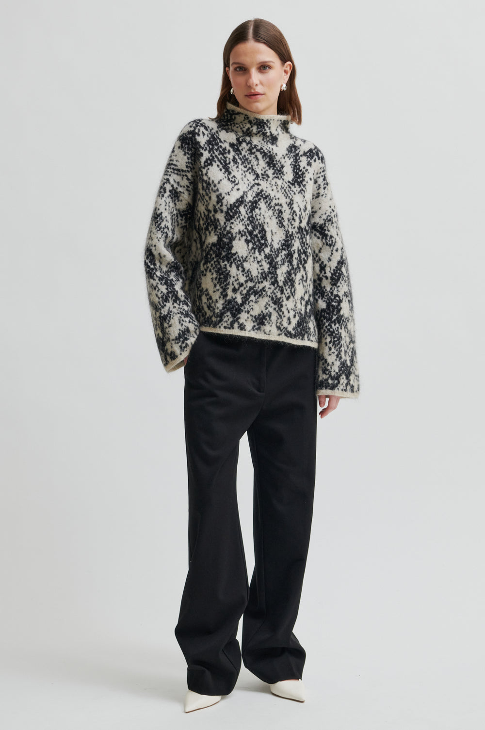 Second Female Sway Printed Knit - Brazilian Sand