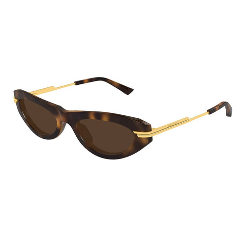 Bottega Veneta Tort Round Sunglasses