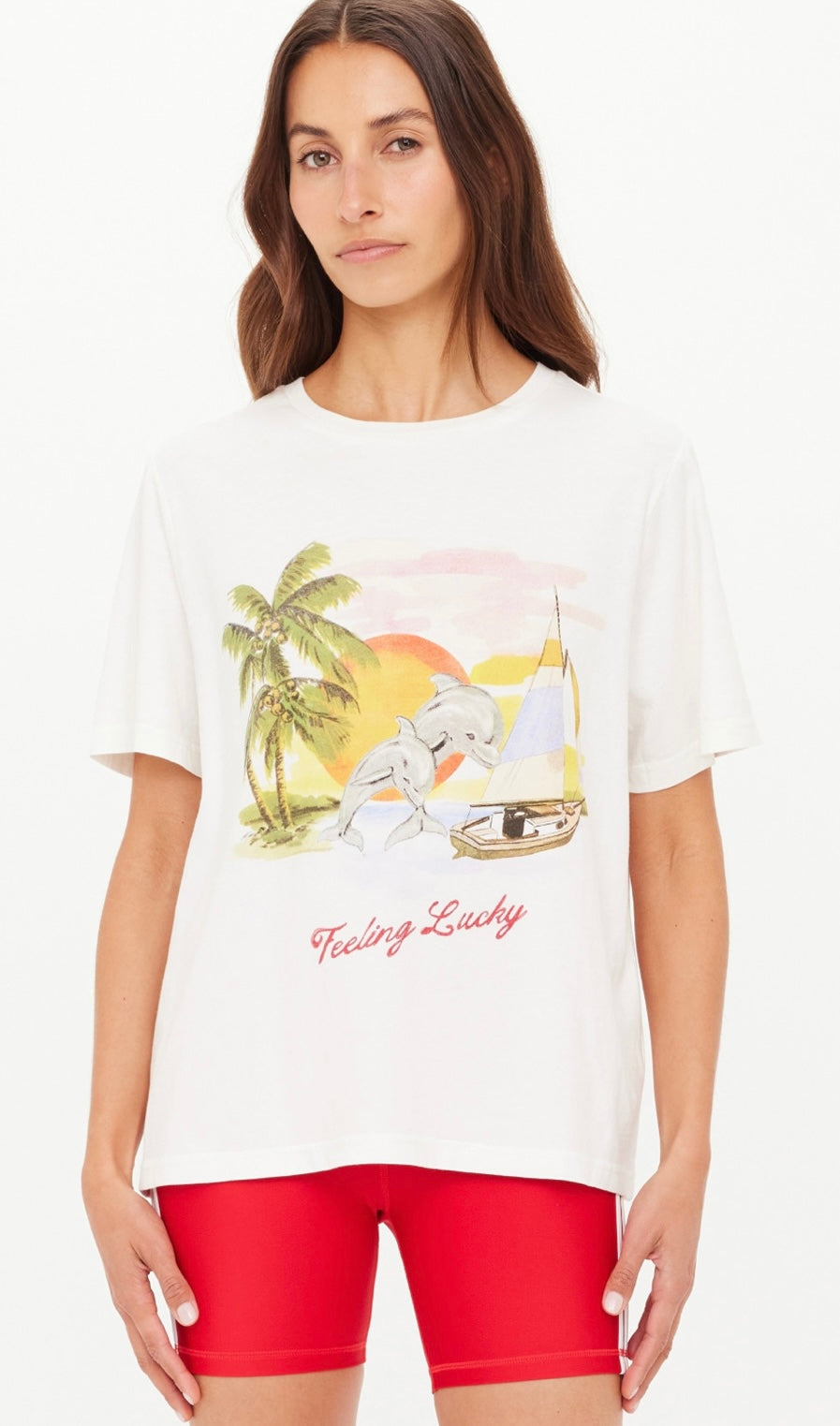 The Upside Feeling Lucky Jodhi Tee