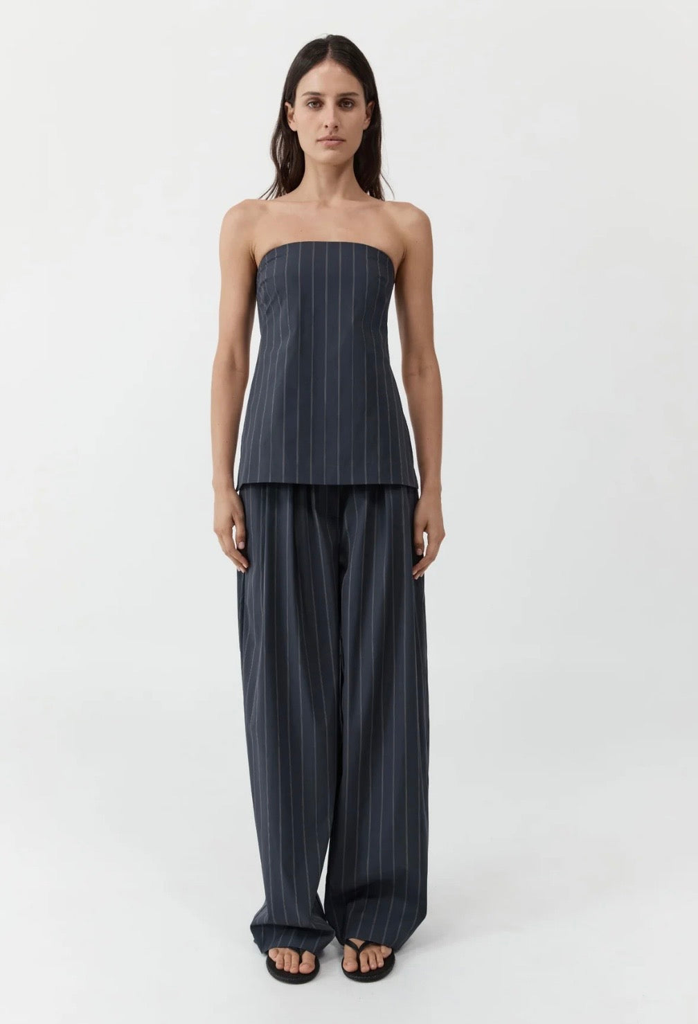 St Agni Stripe Relaxed Pants