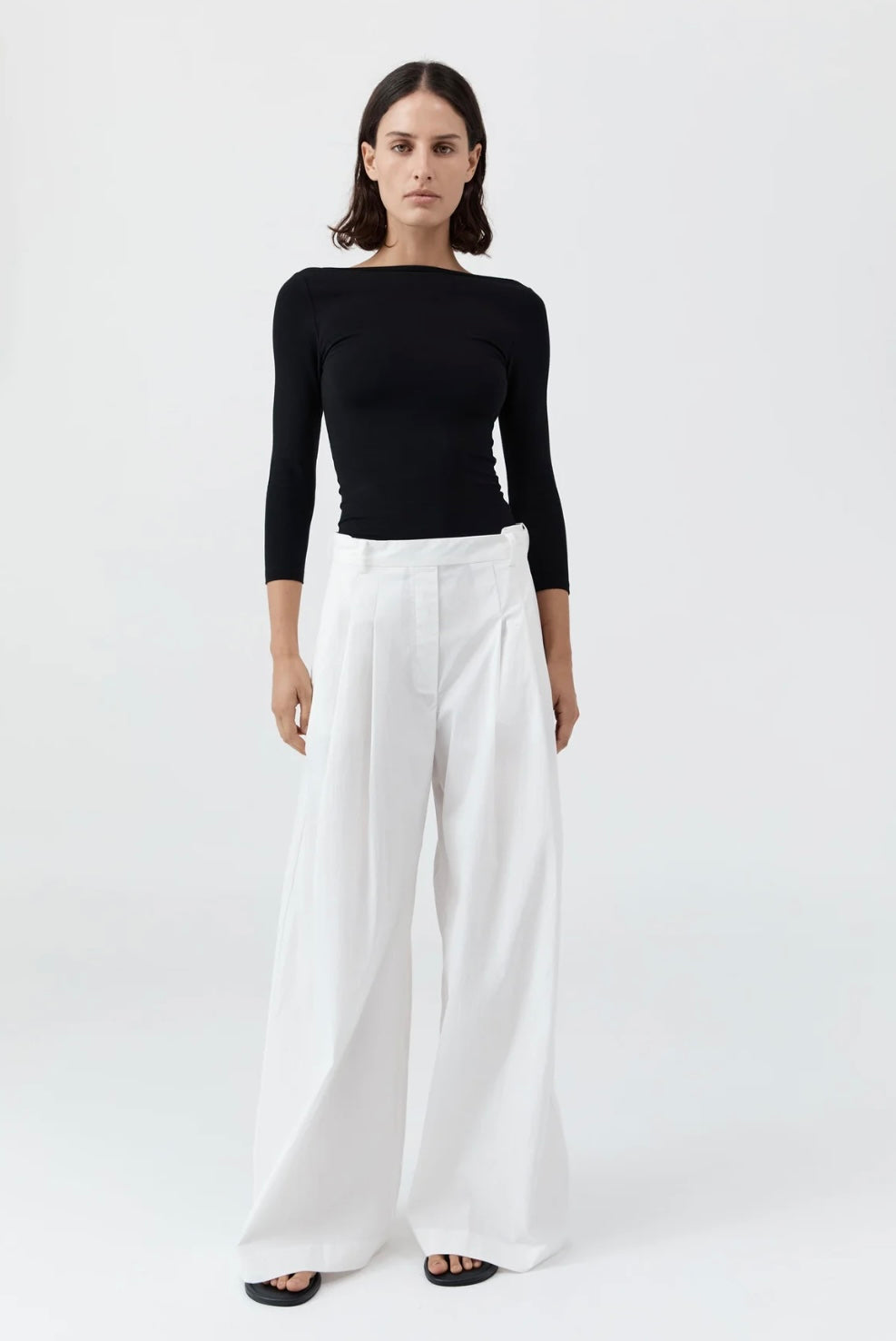 St Agni Soft Jersey Ballerina top