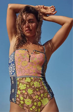 Load image into Gallery viewer, Boteh Florimonde Zoe One Piece - Indigo Patchwork