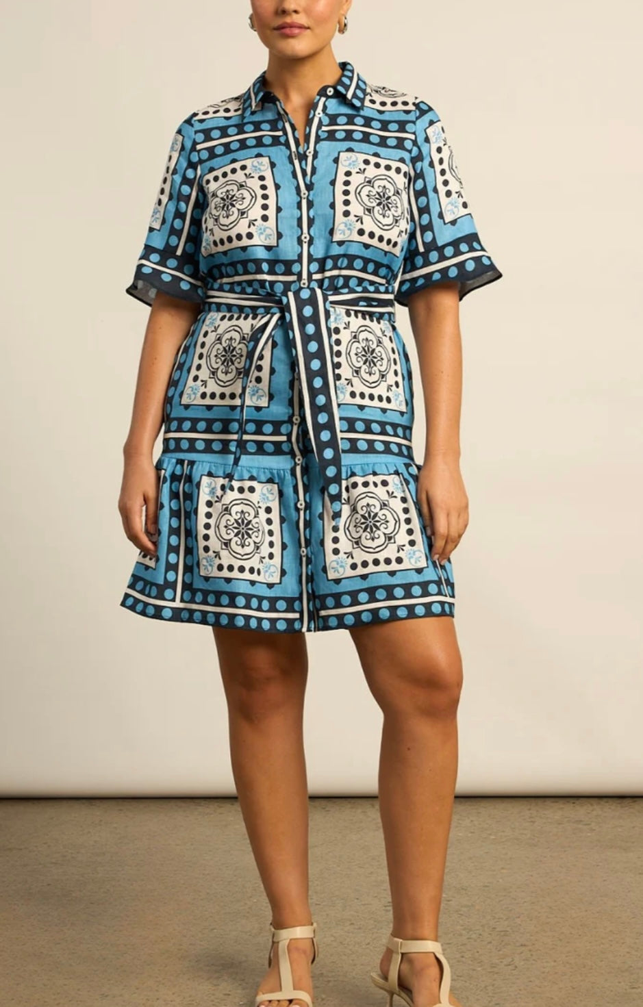 Zoe Kratzmann Submerge dress Red tile