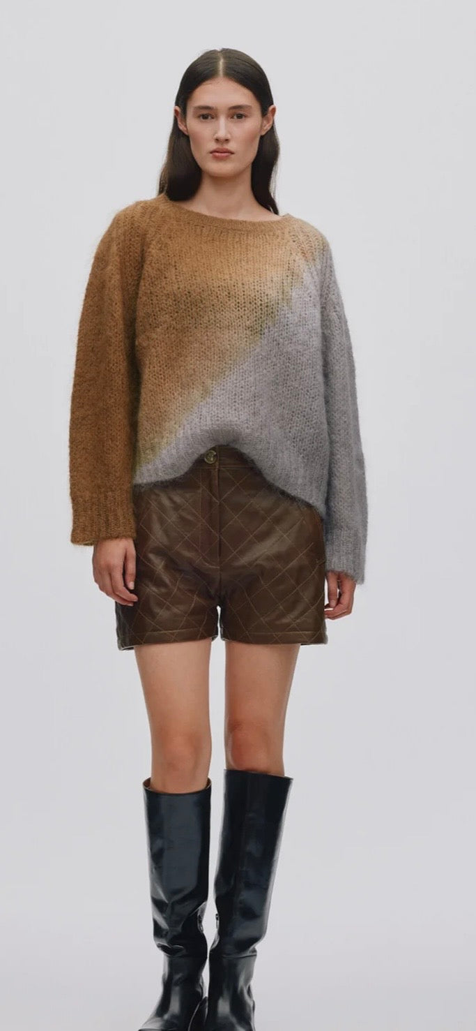 Rabens Saloner Jasmin Sweater in Toffee
