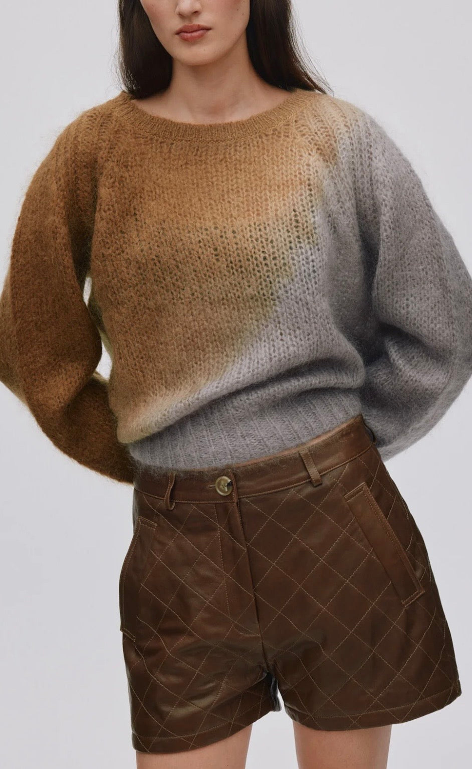 Rabens Saloner Jasmin Sweater in Toffee