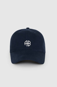 Anine Bing Jeremy Baseball Cap Washed Navy