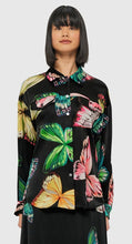 Load image into Gallery viewer, Leo Lin Mariella Blouse - Papillon Print in Black