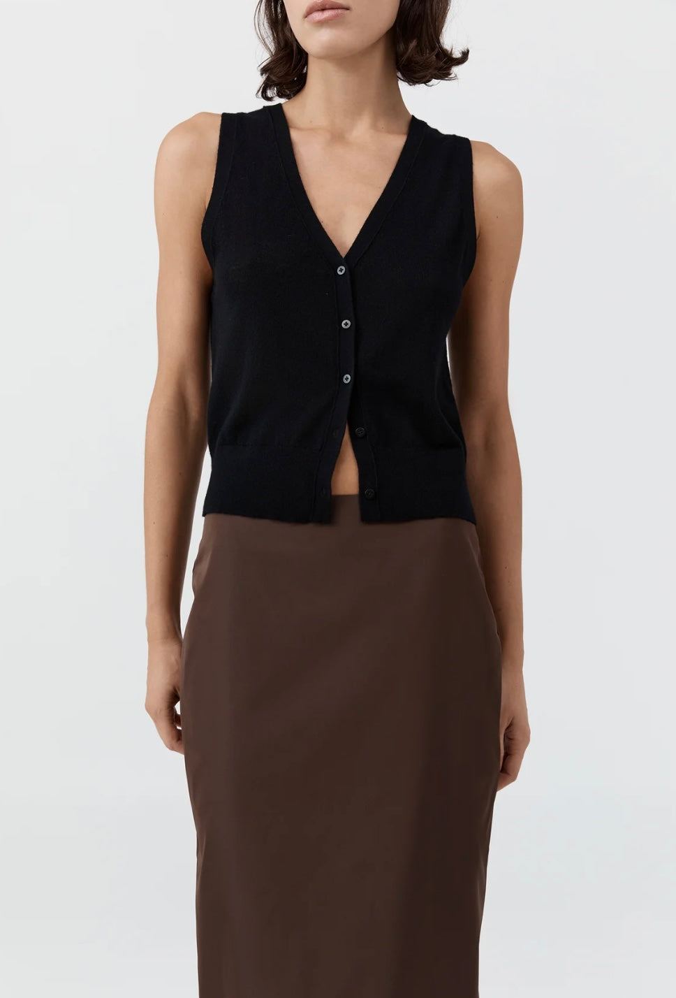 St Agni Merino Wool Oupa Vest