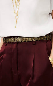 BA&SH Brandie Noir Belt