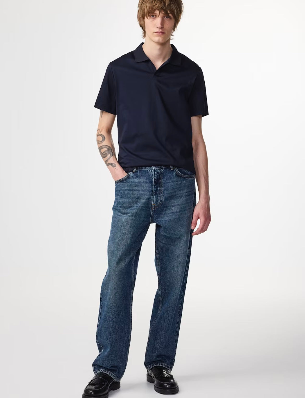 NN07 Paul Open collar Polo